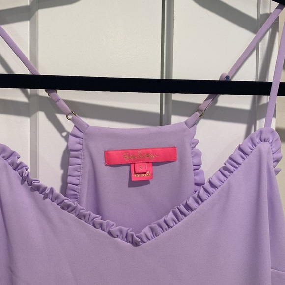 Lilly Pulitzer Ruffled Dusk Top - Picture 2 of 4